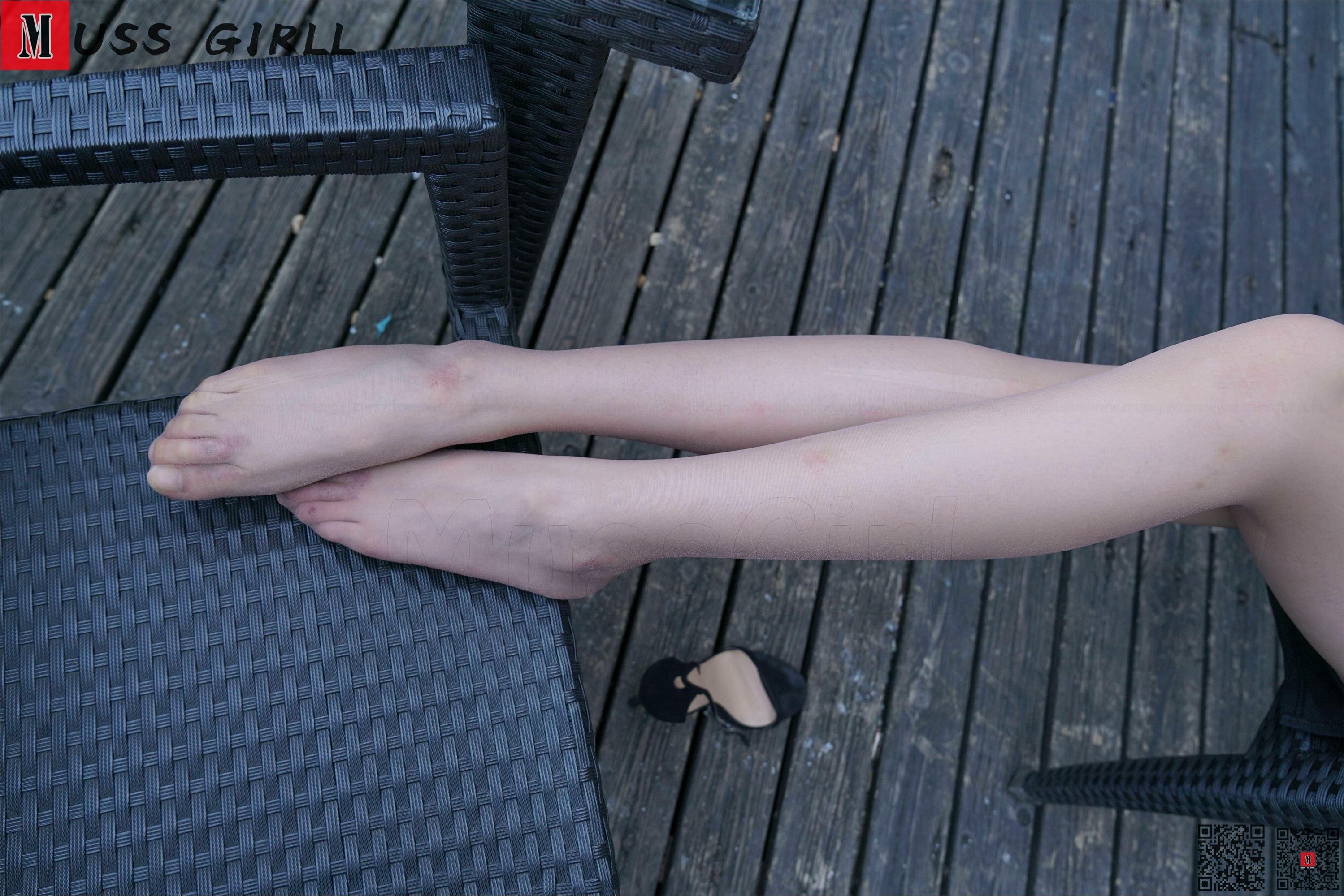 MussGirl慕丝女郎  NO.173 灰丝制服